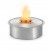 EcoSmart Fire ronde AB8 bio-ethanol brander van 304 roestvrij staal