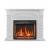 Artiflame Alioth AF28S Elektrische Open Haard - Wit