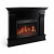 Artiflame Albion Corner AF23S Elektrische Openhaard - Zwartbruin