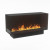Foco Corner linkse 1500 waterdamp haard om in te bouwen