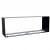 Foco Two 1400 Double bio-ethanol tunnel inbouwhaard