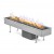 Planika Galio Insert Automatic 1000 gashaarden brander voor buitengebruik.