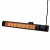 Terrasverwarmer HEAT1 ECO High-line 2000W 73 cm- Zwart