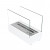 Witte tafel biohaard met een ingebouwde brander.