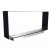 Foco Two 1200 Slim  - Smal 2-zijdige inbouw bioethanol haard