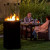 Automatische gashaard met afstandsbediening voor de tuin