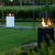 Automatische gashaard met afstandsbediening voor de tuin