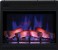 Inbouw elektrische haard met 3D effect
