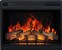 Inbouw elektrische haard met 3D effect