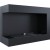 Hoek biohaard met linkse opening van 70 cm.