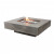 Kleine vuurtafel met bio-ethanol brander