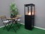 Murcia design terraswarmer op glasflessen van Muztag