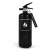 Nordic Flame Zwart Brandblusser Classic 2 kg