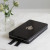 Nordic Flame Blusdeken in Zwart Design box