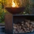 Onyx bord med grill 