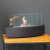 Slimme en moderne ovale tafel bio-ethanol haard