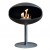 Cocoon pedestal zwart voetstuk