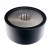Ronde biohaard brander voor in een standaard haard