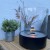 Southwark Black - Ronde Bio-ethanol tafelhaard