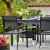 Zilvere onder tafel model terrasverwarmer