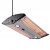 HORTUS plafond terrasverwarmer met afstandsbediening
