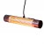 1500 W zwarte terrasverwarmer