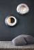 Muur hangende Vellum Cocoon Fires in zwart