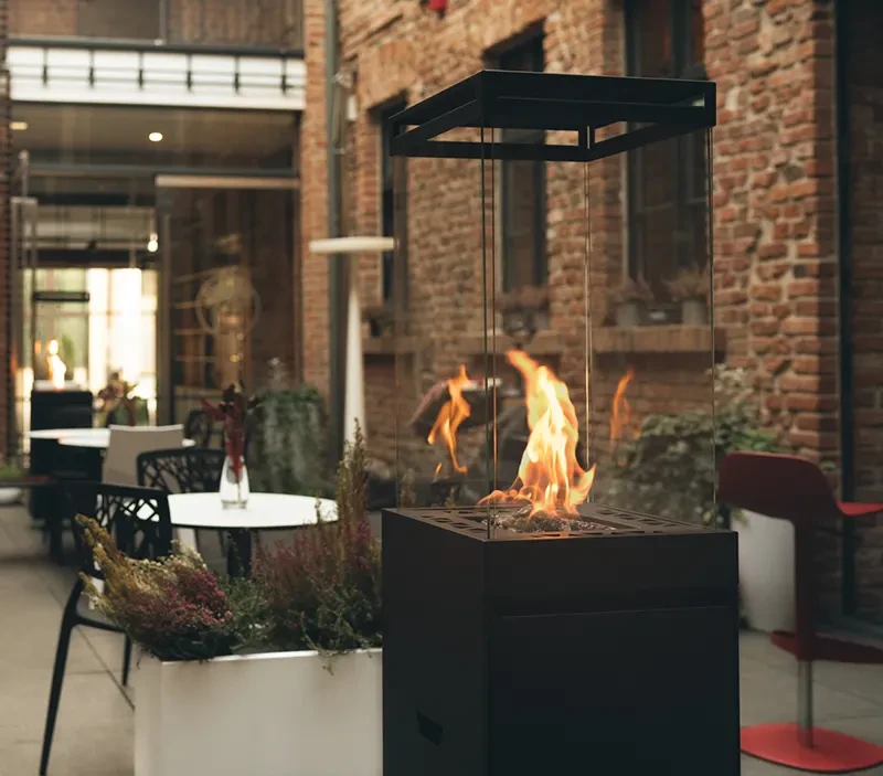 Buitenhaarden en vuurtafels